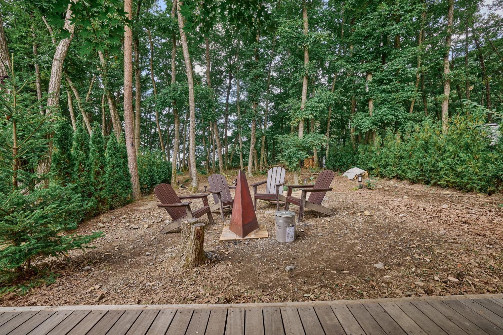 Sauna Forest Cabin 軽井沢 御代田　Mori-Asobi Oiwake Екстер'єр фото