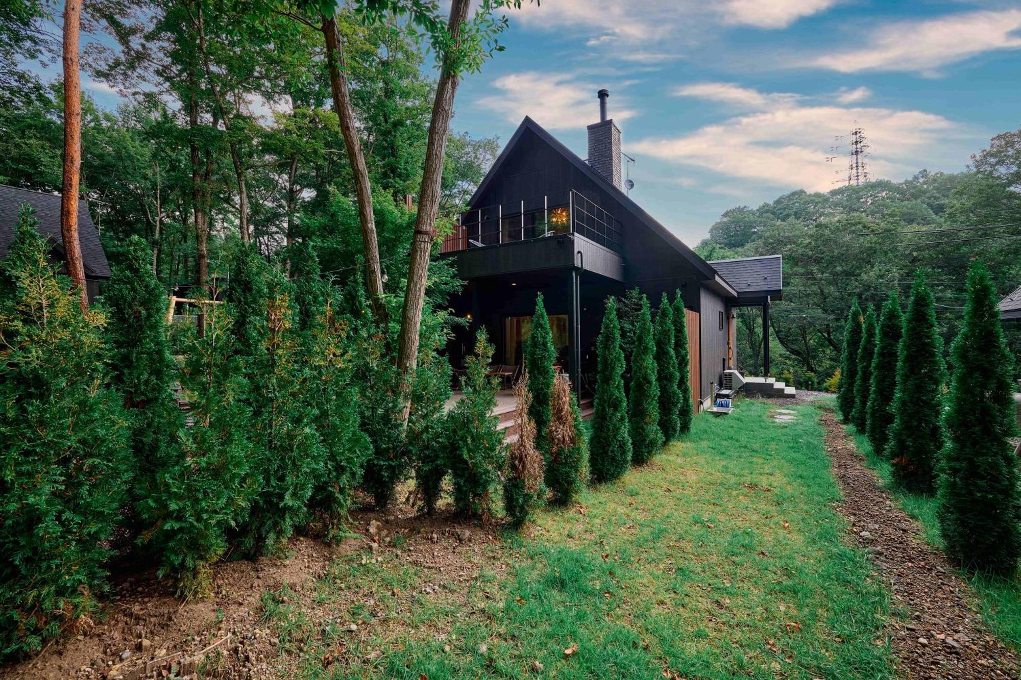 Sauna Forest Cabin 軽井沢 御代田　Mori-Asobi Oiwake Екстер'єр фото